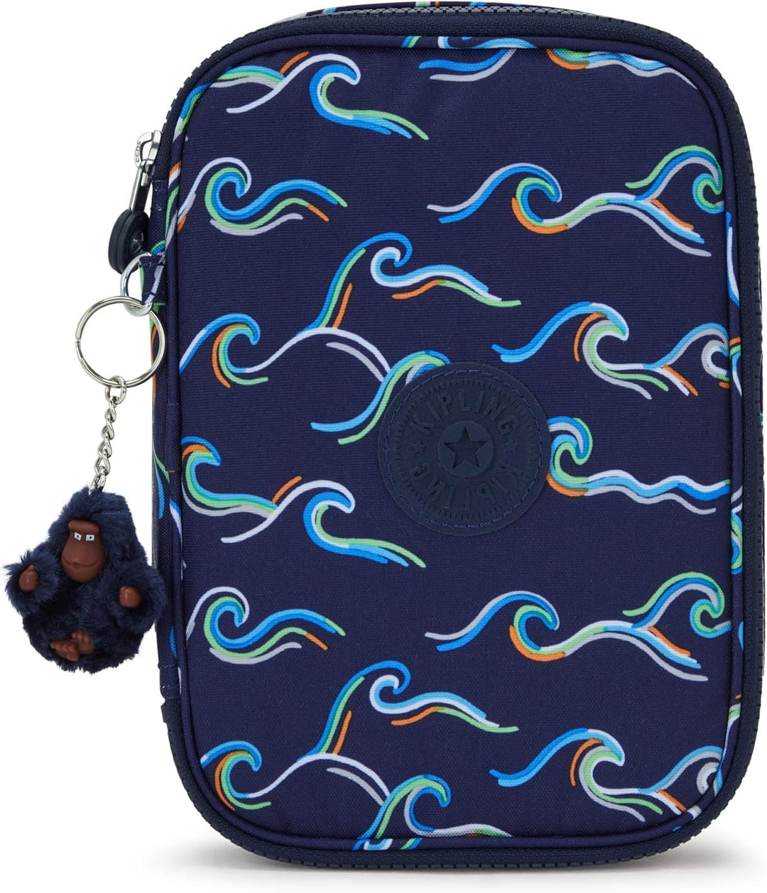 Kipling 100 Stifte, grosses Federmäppchen für bis zu 100 Stifte, 21 cm, 1,5 l, Fun Ocean PRT, Fun Oc