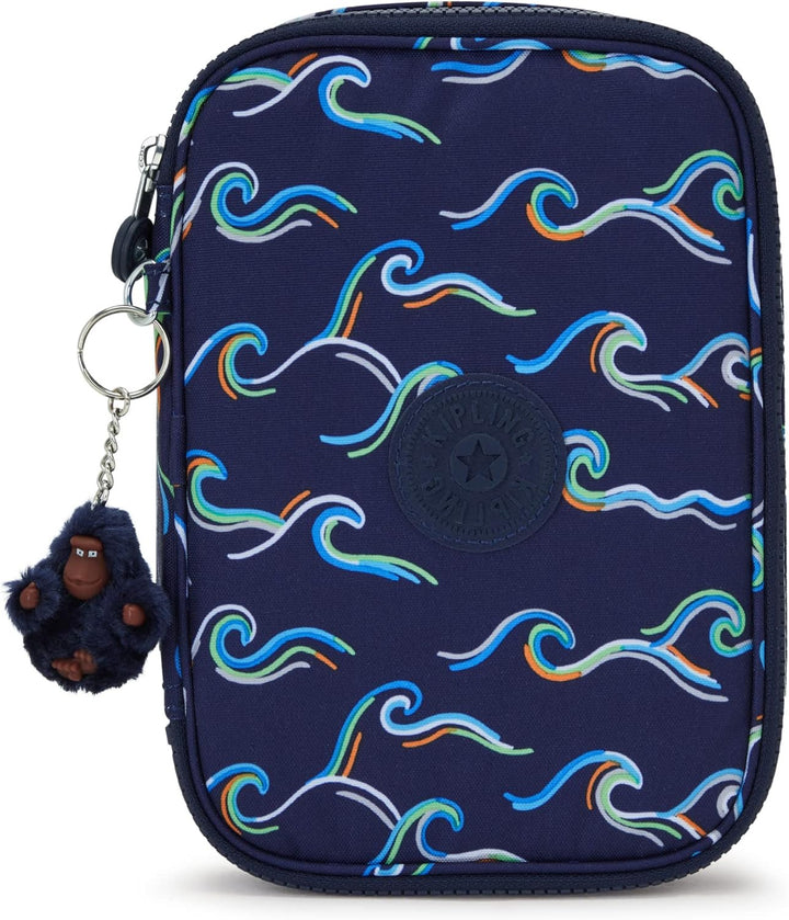 Kipling 100 Stifte, grosses Federmäppchen für bis zu 100 Stifte, 21 cm, 1,5 l, Fun Ocean PRT, Fun Oc