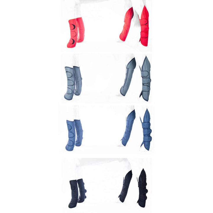 RL24 by HKM - Transportgamaschen BASICLINE Schwarz Shetty, Schwarz Shetty