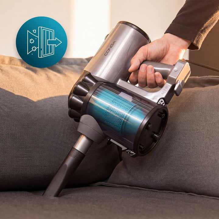 Cecotec 2-in-1 Stielstaubsauger Conga Thunderbrush 560 Neo. 600 W UltraPower, 6 m Aktionsradius, 180