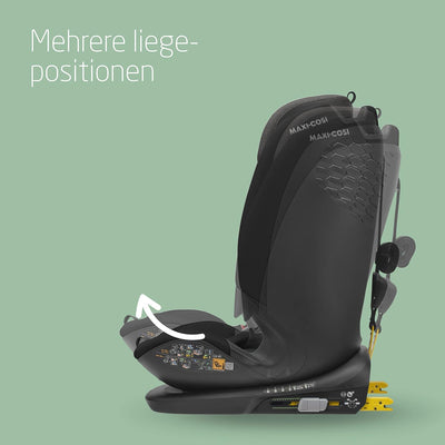 Maxi-Cosi Titan Plus i-Size, mitwachsender Kinderautositz, 15 Monat-12 Jahre (76-150 cm), G-CELL-Sei