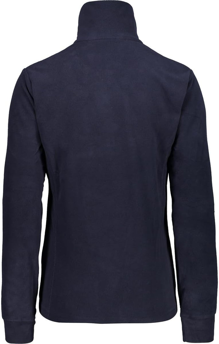 CMP Damen Funktions Fleece Sweatshirt XL Schwarz Blau, XL Schwarz Blau