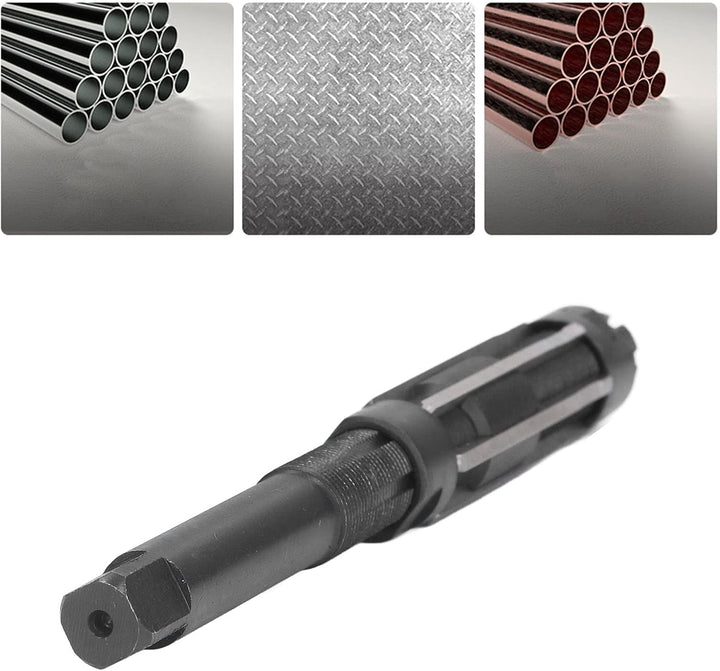 Einstellbare Reibahlen, 6-schneidiges Design 26‑29,5 mm Hohe Schleifgenauigkeit Arbeitssparende Hand