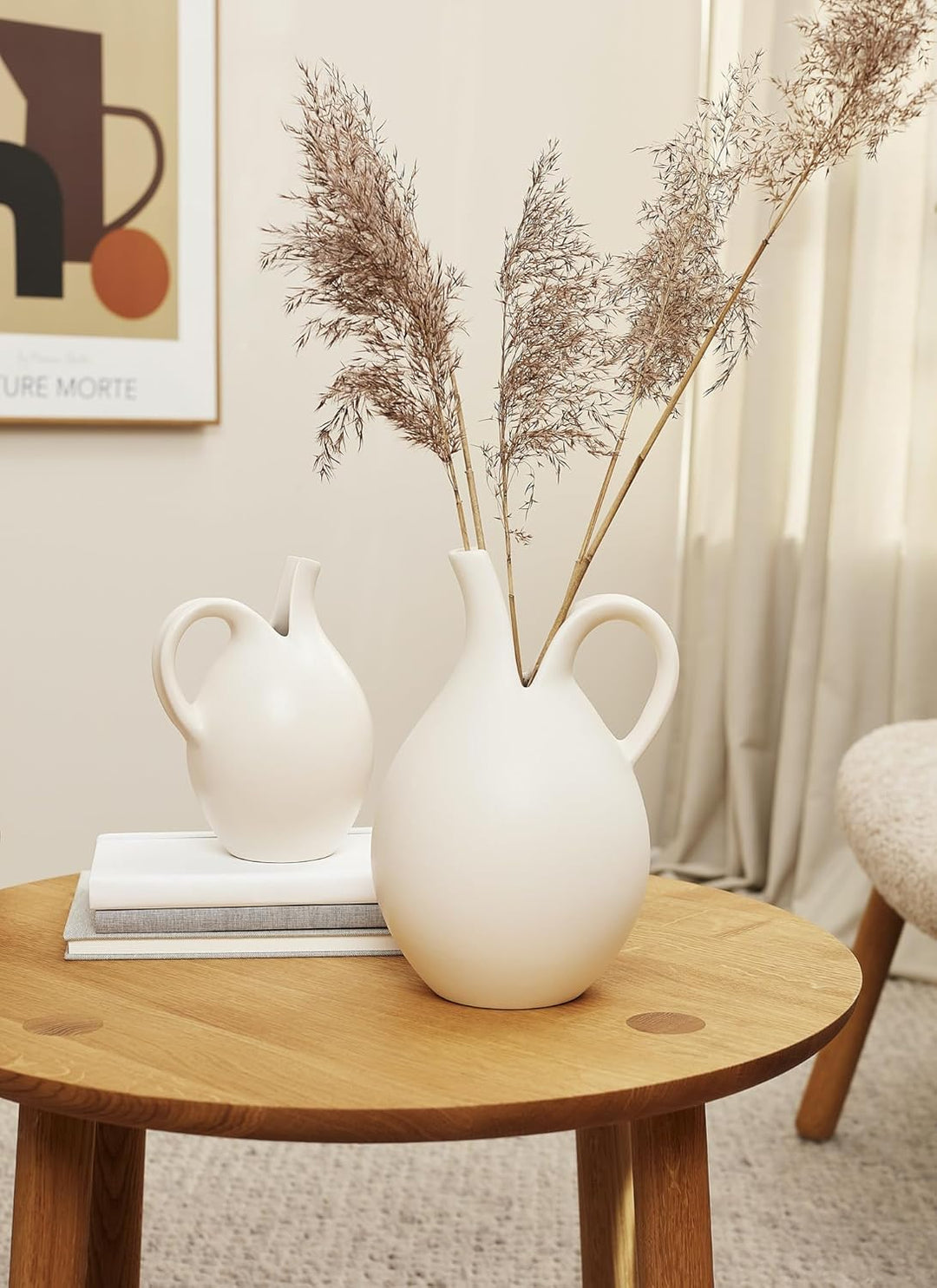 SPALTEKANDEN #64 | gebrochen Weisse KARAFFE & VASE | Eva Stahr-Nielsen | Spring Copenhagen