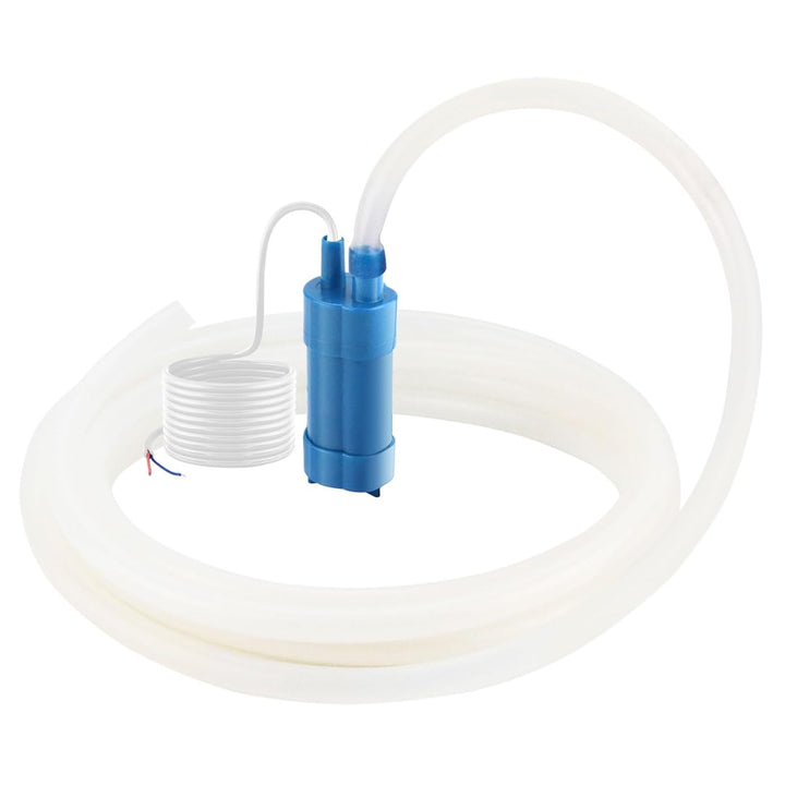Alide Tauchpumpe 12V 600L/H Mini Wasser Mit 5M Schlauch, Ultra Leise 5M Förderhöhe, Kleine Tauchwass