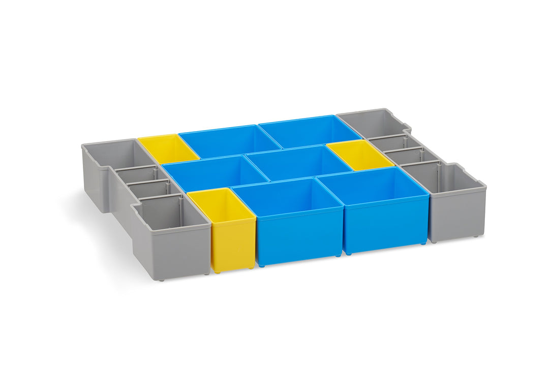 Sortimentskasten transparent mit Klappgriff | Bosch Sortimo L-BOXX 102 Insetboxenset BC3 | Erstklass
