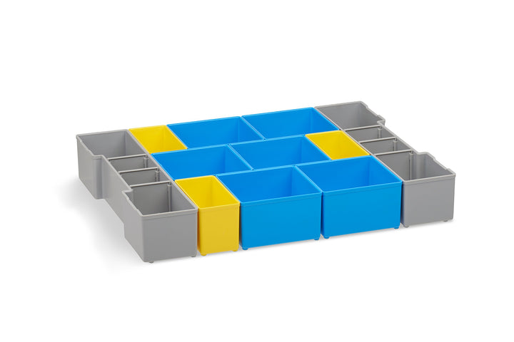 Sortimentskasten transparent mit Klappgriff | Bosch Sortimo L-BOXX 102 Insetboxenset BC3 | Erstklass