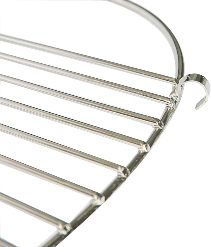 Harbour Housewares Runde Feuerstelle Grill Grill - 72,5cm - Grau