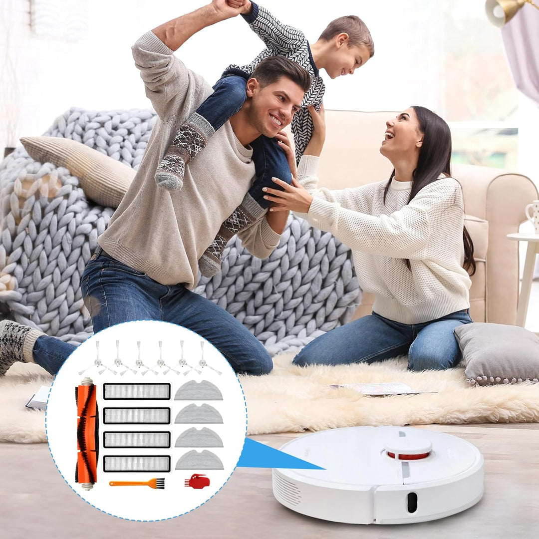 Chuancheng Zubehör-Set für Dreame D9, D9 Max, L10 Pro Staubsauger-Teile, inklusive 1 Hauptbürste, 6