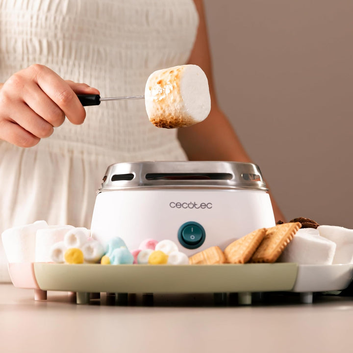 Cecotec Maschine zum Erhitzen von Marshmallows - Marshmallow Maker Fun&amp;Sugar Marshmallow. 270 W Leis
