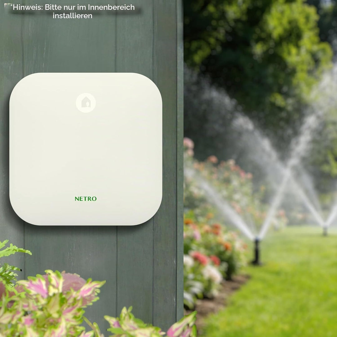 Netro Smart-Sprinkler-Controller, Wireless-LAN, Wetter Aware, Remote Access, 6 Zone, Kompatibel mit