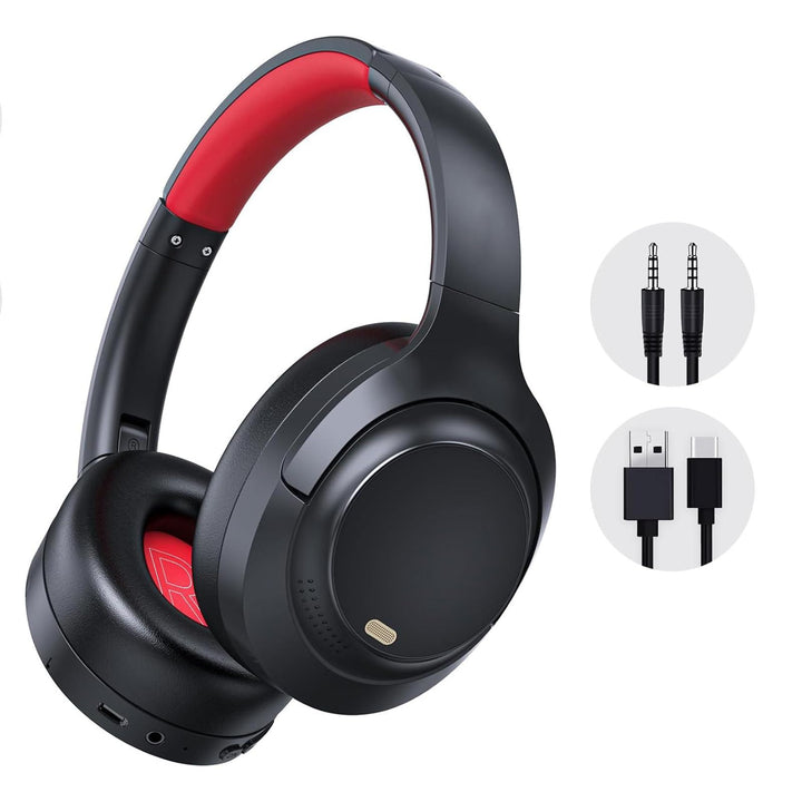 OBEST Over-Ear Noise Cancelling Kopfhörer Kabellos Bluetooth 5.3, Hybrid Active Geräuschunterdrückun
