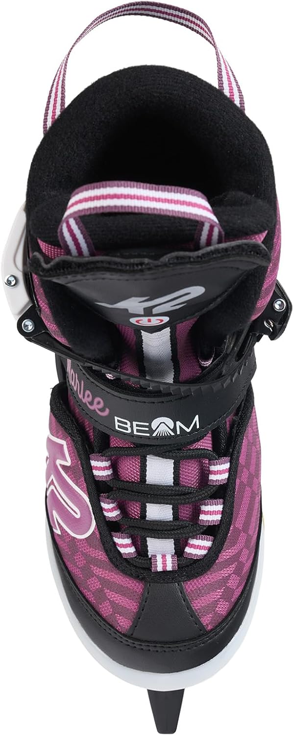 K2 Mädchen Marlee Beam Schlittschuhe S (EU: 29 - 34 / UK: 10 - 1 / cm: 17 - 20.5 black - purple, S (