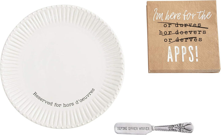 MUD PIE CIRCA HORS DOEUVRE SET