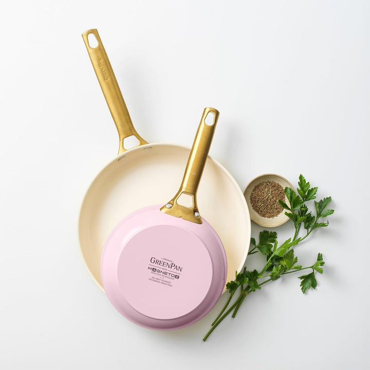 GreenPan Padova Reserve Bratpfannen-Set, 2-teilig, 20 cm &amp; 26 cm, Keramische Antihaftbeschichtung, P