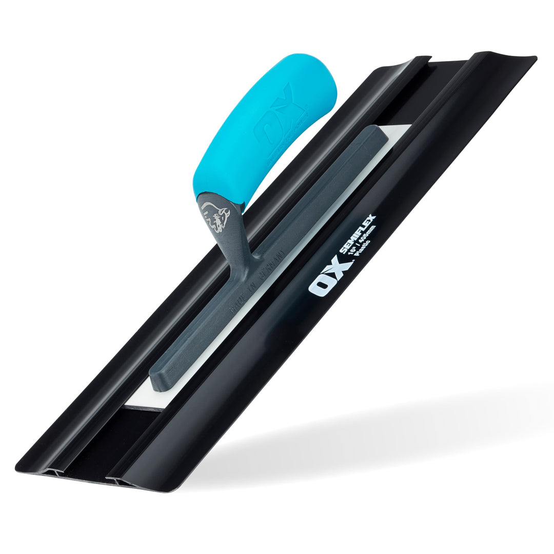 OX Pro Semi flex Plastic Trowel 16in / 405 x 138 mm, Trowel 16in / 405 x 138 mm