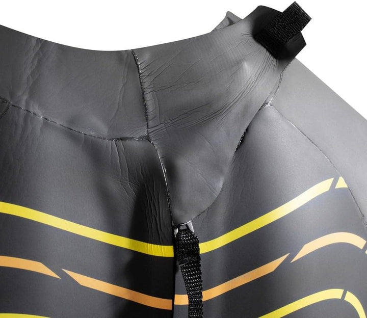 Zone3 Herren Thermal Aspect Neoprenanzug Brustschwimmen - Schwarz Orange Gelb - Thermal Warm Heat La