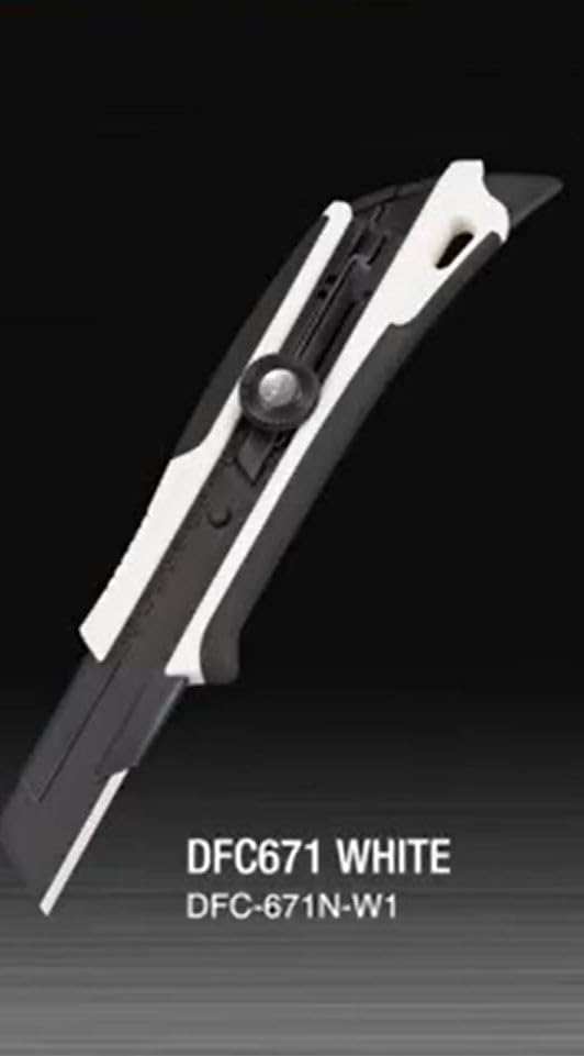 Tajima 25 mm DORA FIN CUTTER mit AUTO LOCK und 2 x 25mm RAZAR BLACK Klinge - DFC670SW