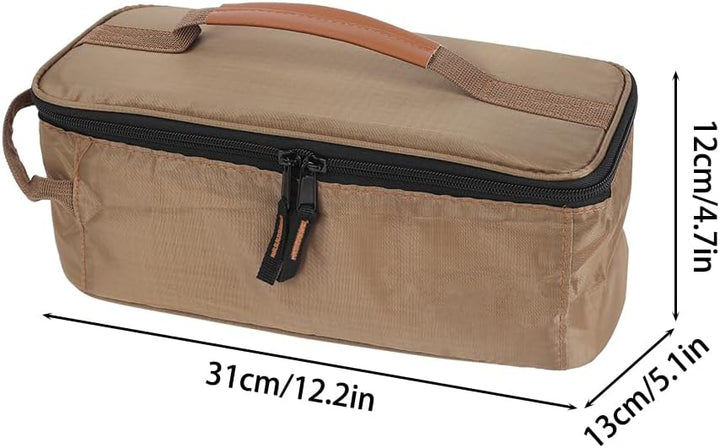 MiOYOOW Camping Küchenutensilien Organizer Tasche, Tragbare Camping Kochgeschirr Aufbewahrungstasche
