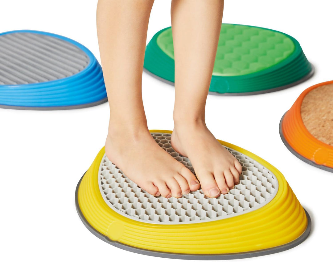 Taktile Fluss-Steine 5-er Set