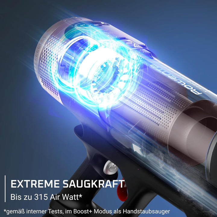 Rowenta X-Force Flex 16.60 kabelloser Akkustaubsauger, Extreme Saugkraft, 315 Air Watt, optimale Erg