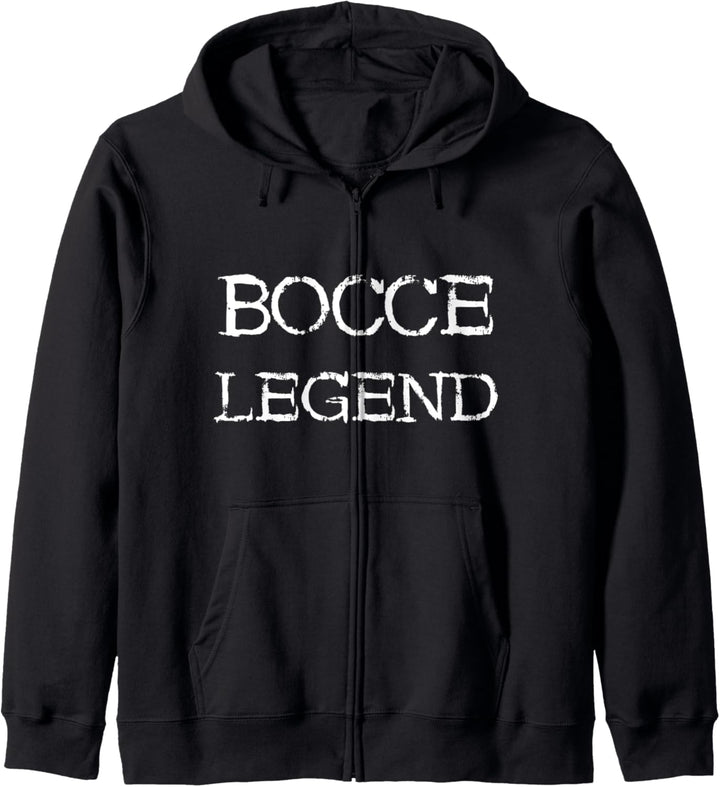 Petanque Legende Boulekugeln Boule Spieler Ballsport Kapuzenjacke