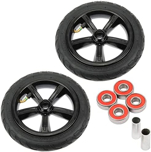 Mach1 2 Stück FunTomia Big Wheel 200mm Scooter Air Luft Reifen-Set inklusive Kugellager + Spacer - E