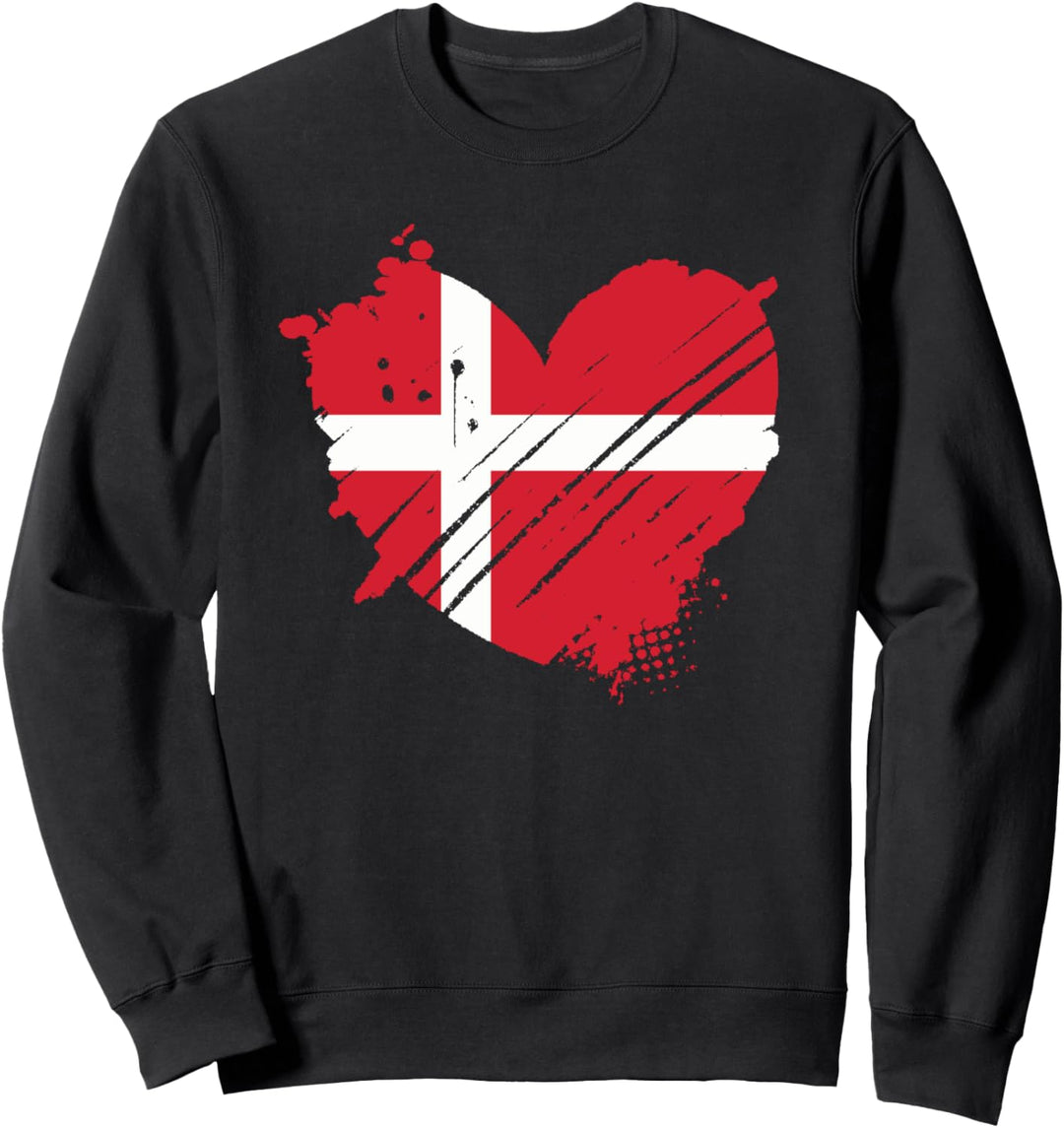 Dänemark-Flagge I love Dänemark In my DNA Geschenk Dänen Sweatshirt