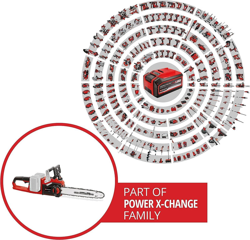 Einhell Akku-Kettensäge GE-LC 36/35 Li-Solo Power X-Change (Li-Ion, 36 V, 33 cm Schnittlänge, 15 m/s