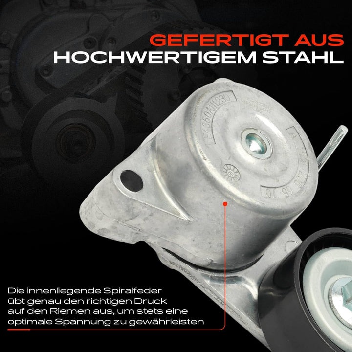 Frankberg Spannrolle Riemenspanner Kompatibel für CLS C218 E-Klasse W212 S-Klasse W221 W222 G-Klasse