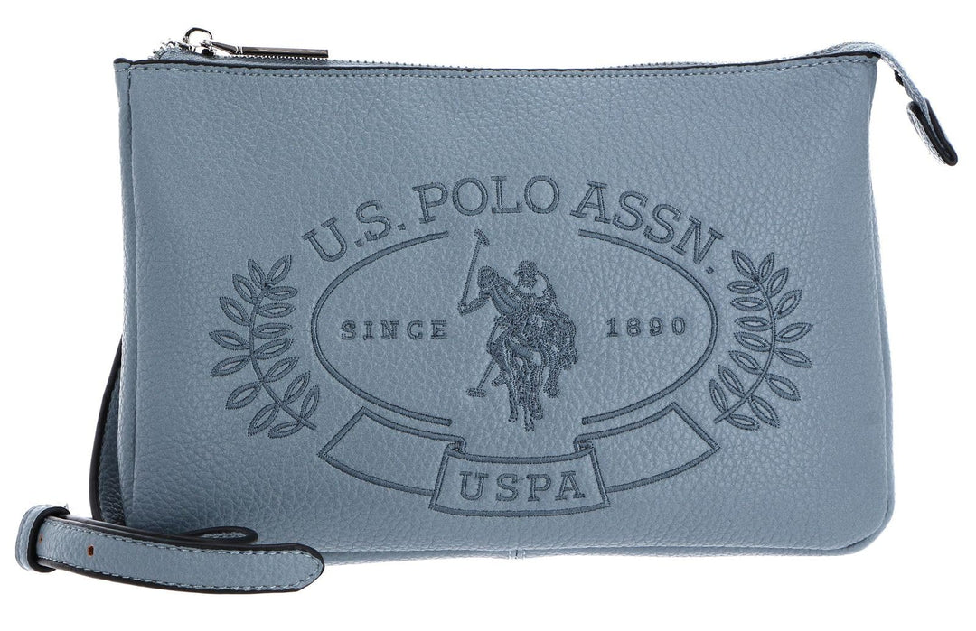 U.S. POLO ASSN. Hailey Flat Crossbody Bag S Light Blue
