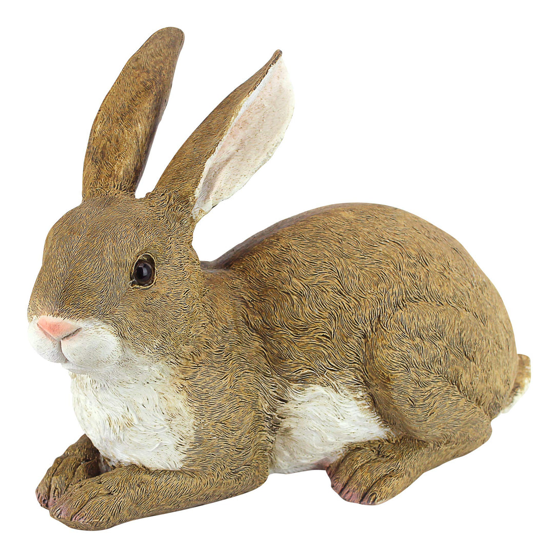 Design Toscano Bashful, der liegende Hase, Liegende Hasenfigur, Bashful