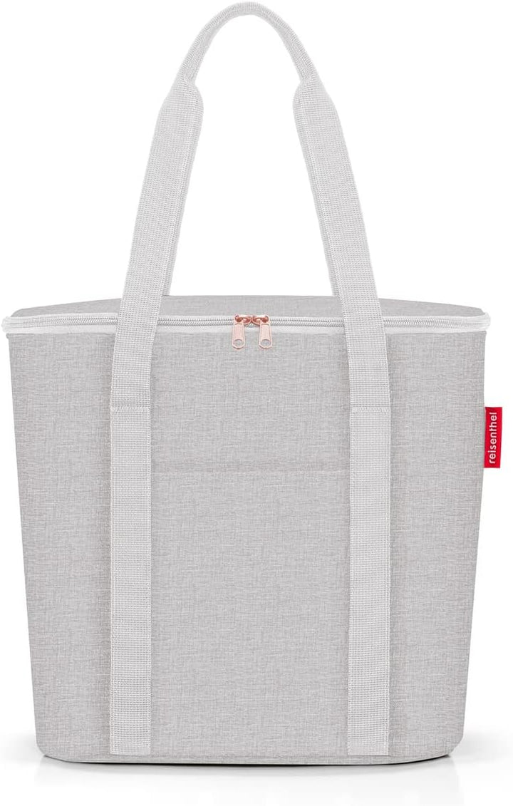 reisenthel thermoshopper Twist Sky Rose – Kühltasche für den Einkauf oder das Picknick mit 2 Trageri