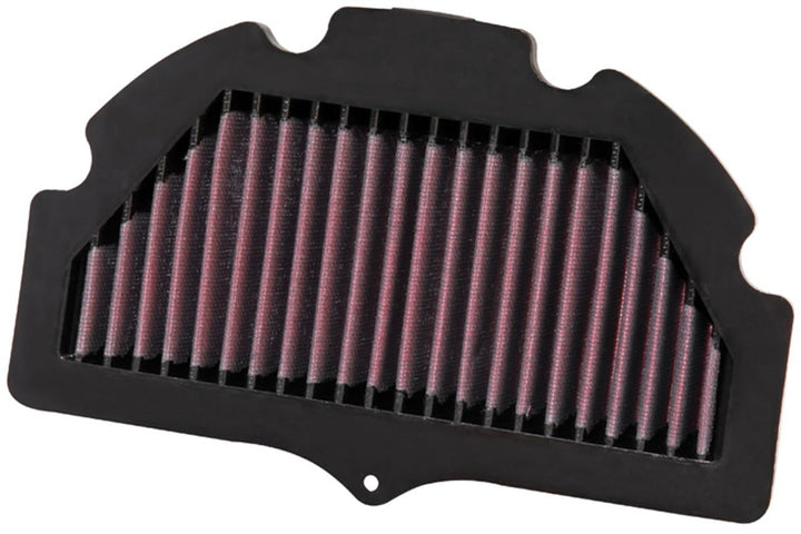 K&amp;N SU-7506R Motorrad Luftfilter, Rot