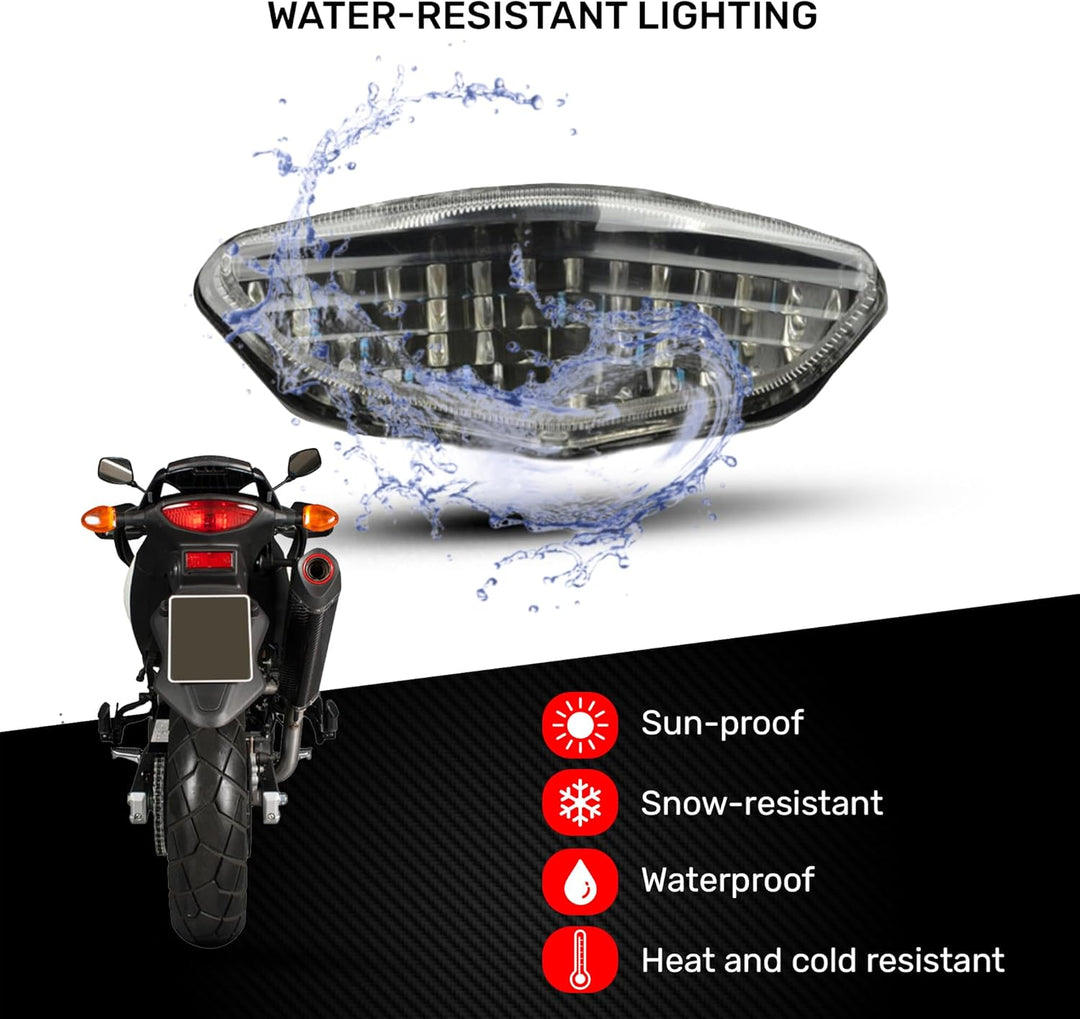 aVDB-moto LED Bremslicht kompatibel mit SUZUKI DL VSTROM 1000 V-STROM WVBS 2003-2010, DL VSTROM 650