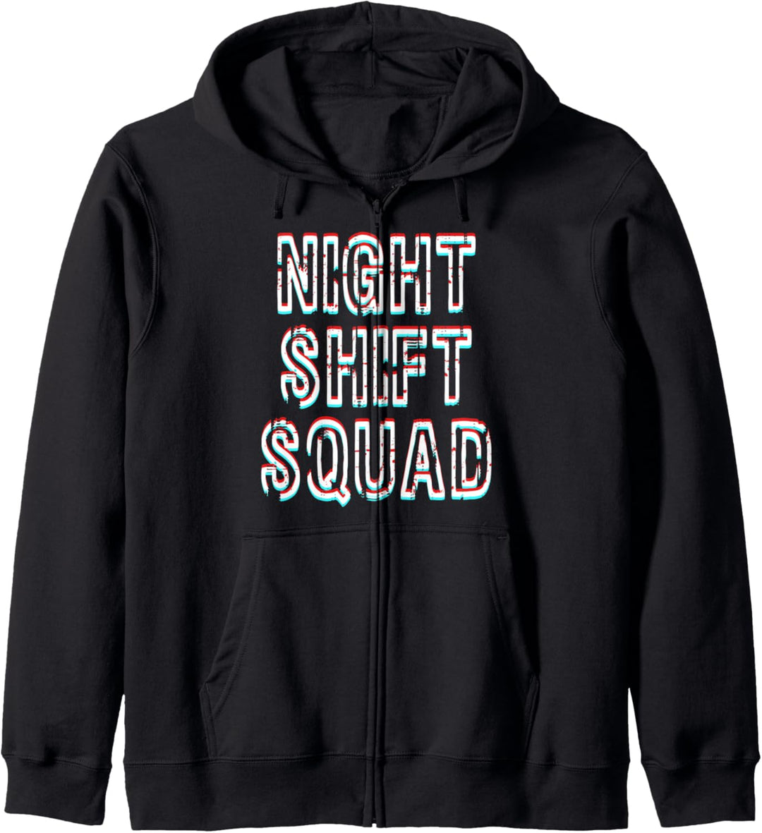 Lustige Nacht Tag Schichtarbeiter 3. Schicht Arbeit Kapuzenjacke