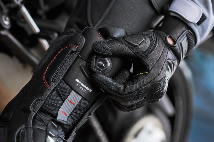 SHIMA STRATO Motorradstiefel Herren und Damen - Motorrad Wasserdicht Stiefel Tourenstiefel Schuhe Mä