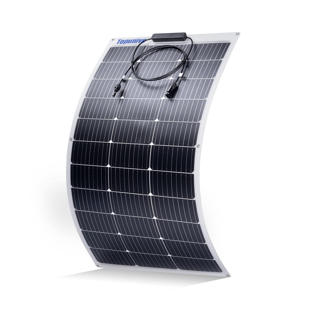Flexibel Solarpanel 100 Watt 100W 12V Monokristalline Flexible Solarmodul 12 Volt für 12V Batterien