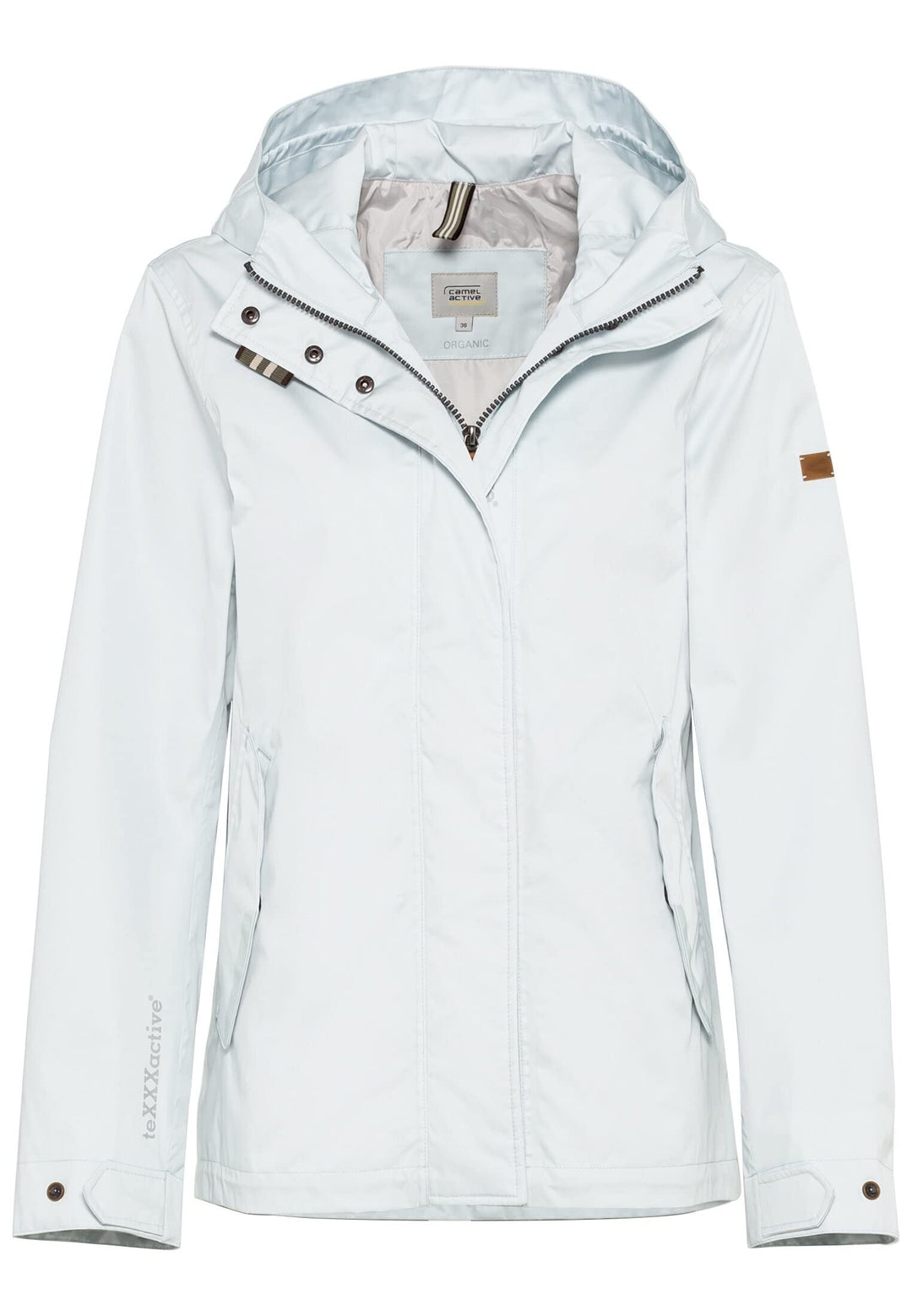 camel active Damen teXXXactive® Jacke aus einem Bio-Baumwollmix 44 Pale Mint, 44 Pale Mint