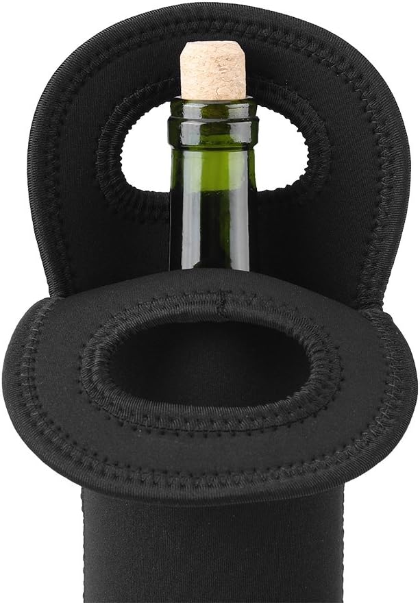 3 Stück Neopren Schutzhülle Isolierte Hüllen Reisetaschen für Wein Bierflaschen Getränke Sport Trink