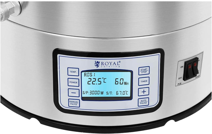 Royal Catering RCBM-42N Braukessel Bierbrauanlage Maischekessel Heimbrauanlage Bierbraukessel Bierbr