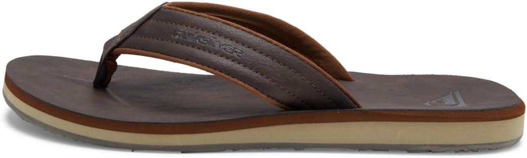 Quiksilver CARVER NUBUCK M SNDL TKD0 Herren Sandalen 39 EU Braun Demitasse Solid Ctk0, 39 EU Braun D