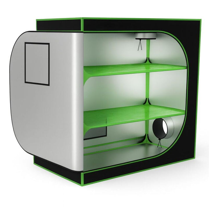 Weedness Dark Box Grow-Box für Indoor-Zucht 120x60x120 cm Propagator - Zuchtzelt Growschrank Growzel