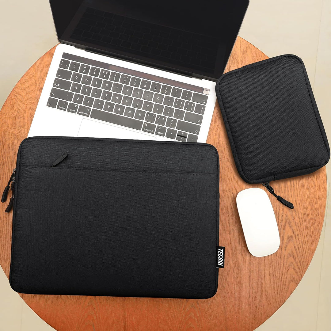 TECOOL 13,3 Zoll Laptop Hülle Tasche für MacBook Air/Pro 13 M1 M2 M3 2024-2010, MacBook Pro 14 M4 M3