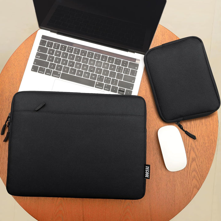 TECOOL 13,3 Zoll Laptop Hülle Tasche für MacBook Air/Pro 13 M1 M2 M3 2024-2010, MacBook Pro 14 M4 M3