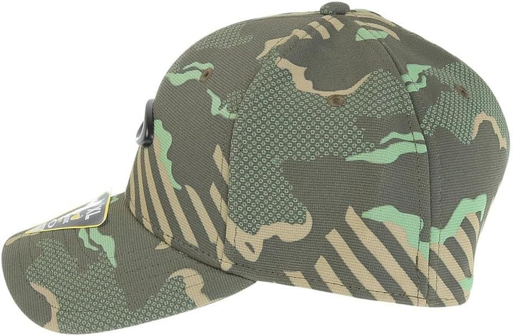 Oakley Herren Tincan Cap S Grüne Streifen/Griff-Tarnmuster, S Grüne Streifen/Griff-Tarnmuster