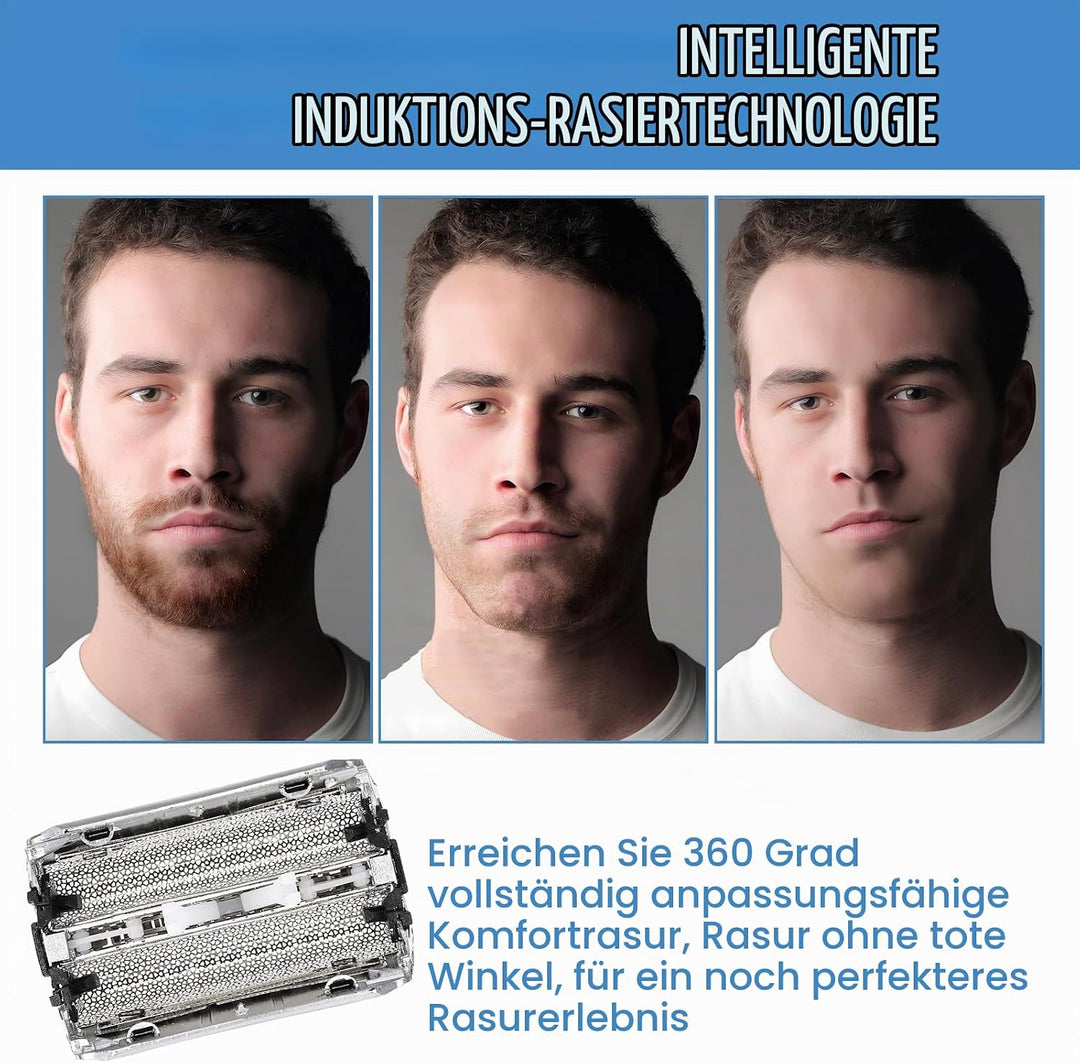 Scherkopf für Braun Series 5,Ersatzkopf 51s für Braun 5 Elektrorasierer 590CC, 570CC, 560, 550, 510