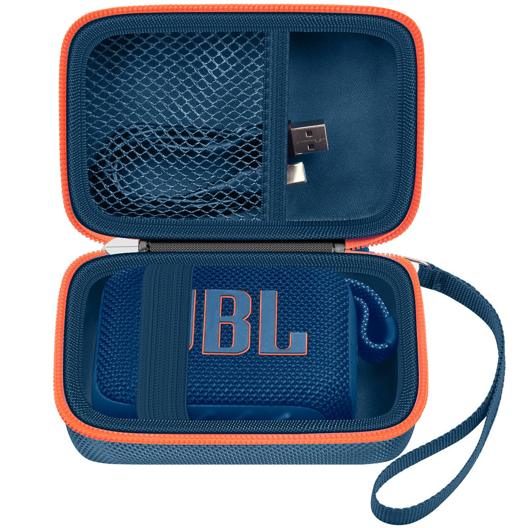 Tragetasche Kompatibel mit JBL Go 4 - tragbarer Bluetooth-Lautsprecher Box Pro Sound, Auch für Go 3/