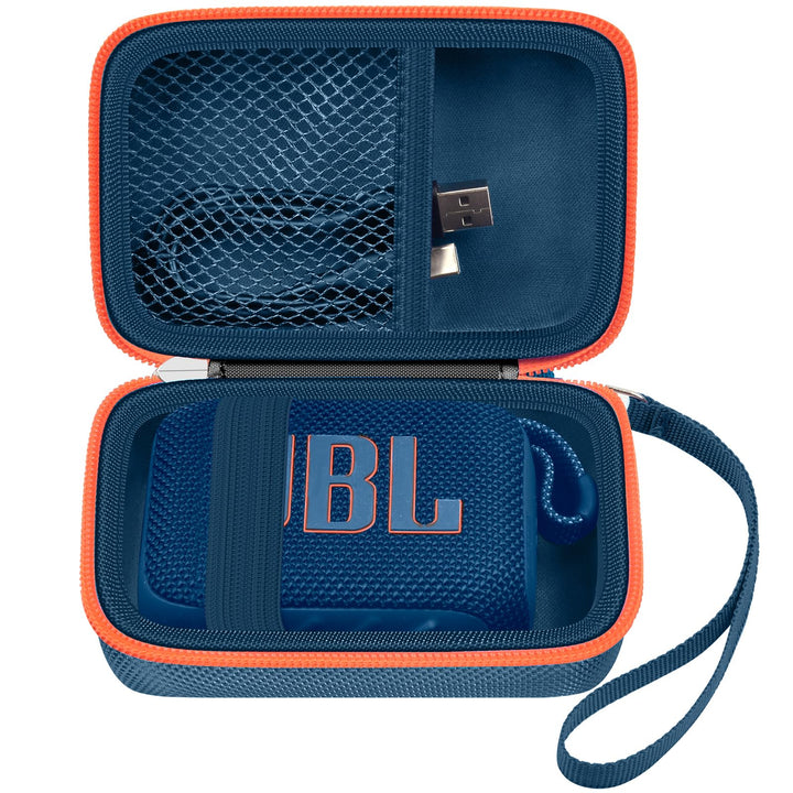 Tragetasche Kompatibel mit JBL Go 4 - tragbarer Bluetooth-Lautsprecher Box Pro Sound, Auch für Go 3/