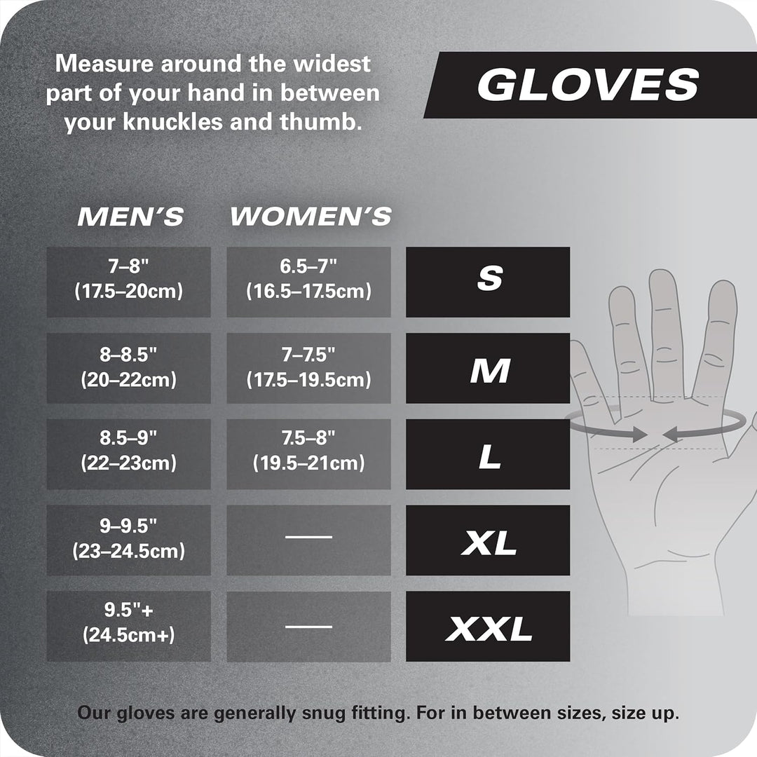 Power Gloves 3.0 Gewichtheberhandschuhe für Herren mit verstellbarem Handgelenkverschluss, atmungsak